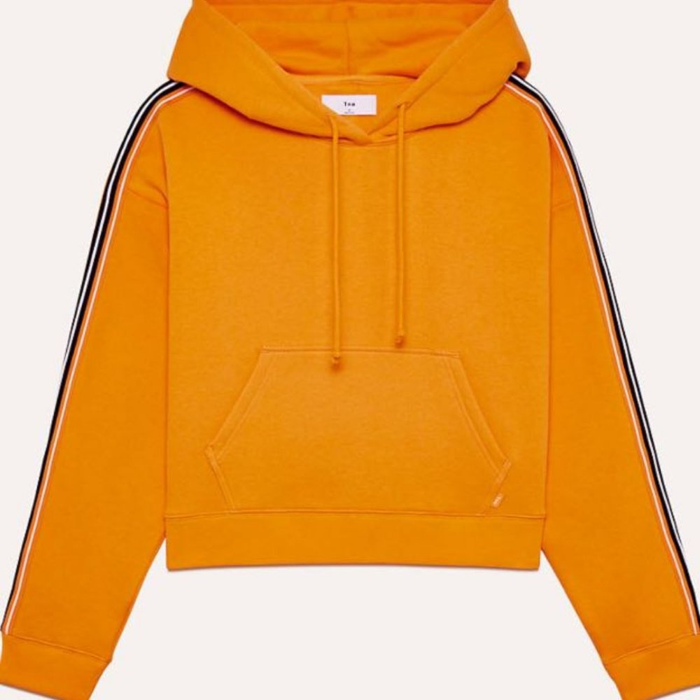 TNA Yellow Iconic Hoodie | Size XS